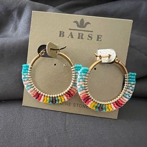 NWT Barse beaded earrings.
